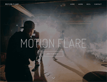 Tablet Screenshot of motionflare.com